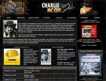 Tablet Screenshot of charliemccoy.com